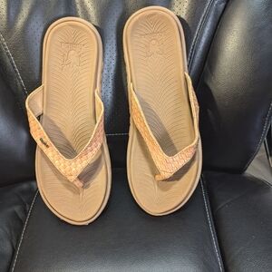 - KUAILU Comfort , Support Thong Sandals Size 10 Womens.  Unisex. Arch Support